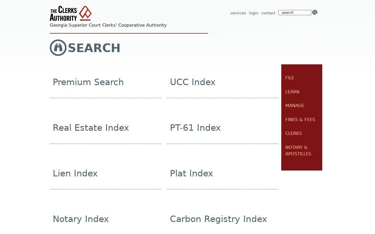 Wilcox County case search GSCCCA record families