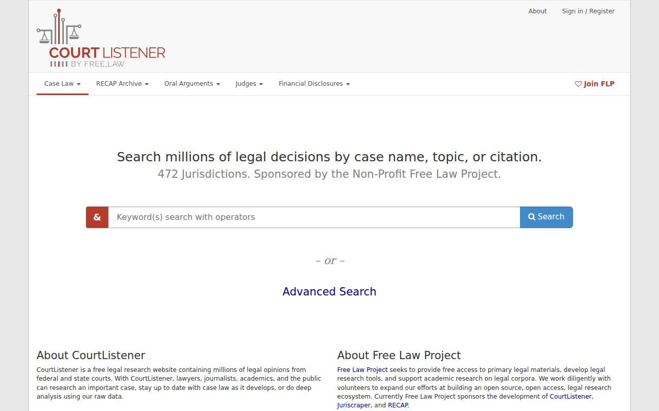 CourtListener RECAP reference for federal Wilcox County civil records